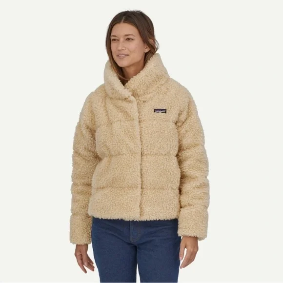 Patagonia Women's Recycled High Pile Fleece Down Jacket - Picture 2 of 6